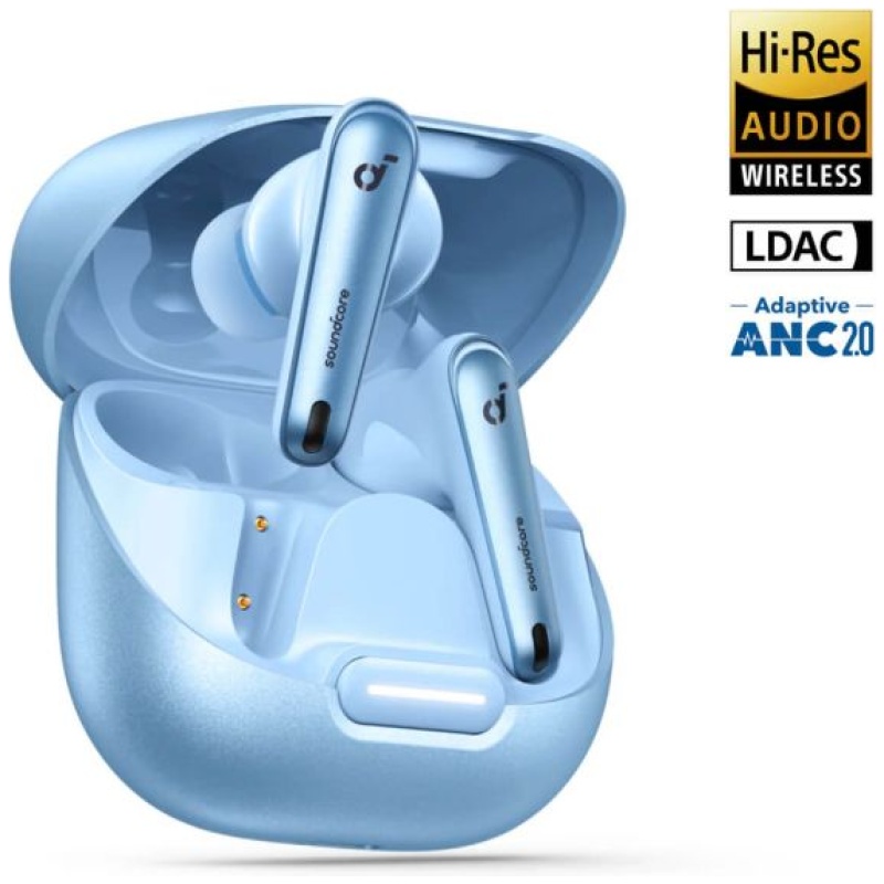 Anker Soundcore Liberty 4 NC brezžične slušalke, svetlo modre - Image 4