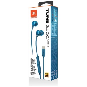 JBL USB-C žične slušalke Tune 310C