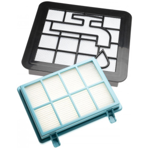 Set filtrov za sesalnike Philips. Vsebina kompleta:1 x penasti filter (dimenzije: 13,1 cm x 13 cm x 2 cm)1 x HEPA filter (dimenzije: 12,15 cm x 8,95 cm x 1,95 cm)1 x motorni filter (dimenzije: 15,5 cm x 15,5 cm x 2,4 cm)Originalne oznake:FC8010/01Primerno za:Philips: FC9330/09, FC9331/09, FC9332/09, FC9333/09, FC9334/09, FC9350/01, FC9351/01, FC9352/01, FC9353/01Marathon Compact FC9331/07, Marathon Compact FC9332/07, Marathon Compact FC9333/07PowerPro Active FC9555/09, PowerPro Active FC9556/09Lastnosti:Proizvajalec: VHBW