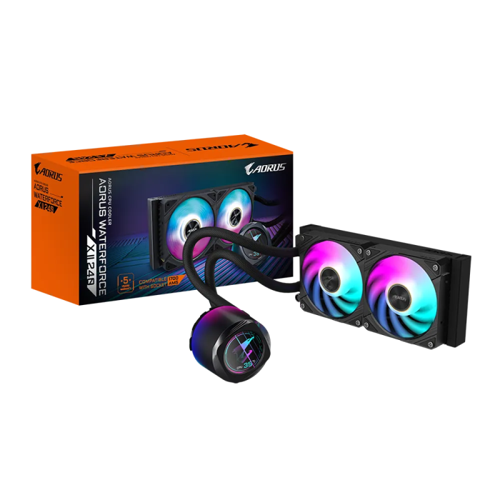 GIGABYTE AORUS WATERFORCE X II 240 vodno hlajenje za INTEL/AMD procesorje - slika 3