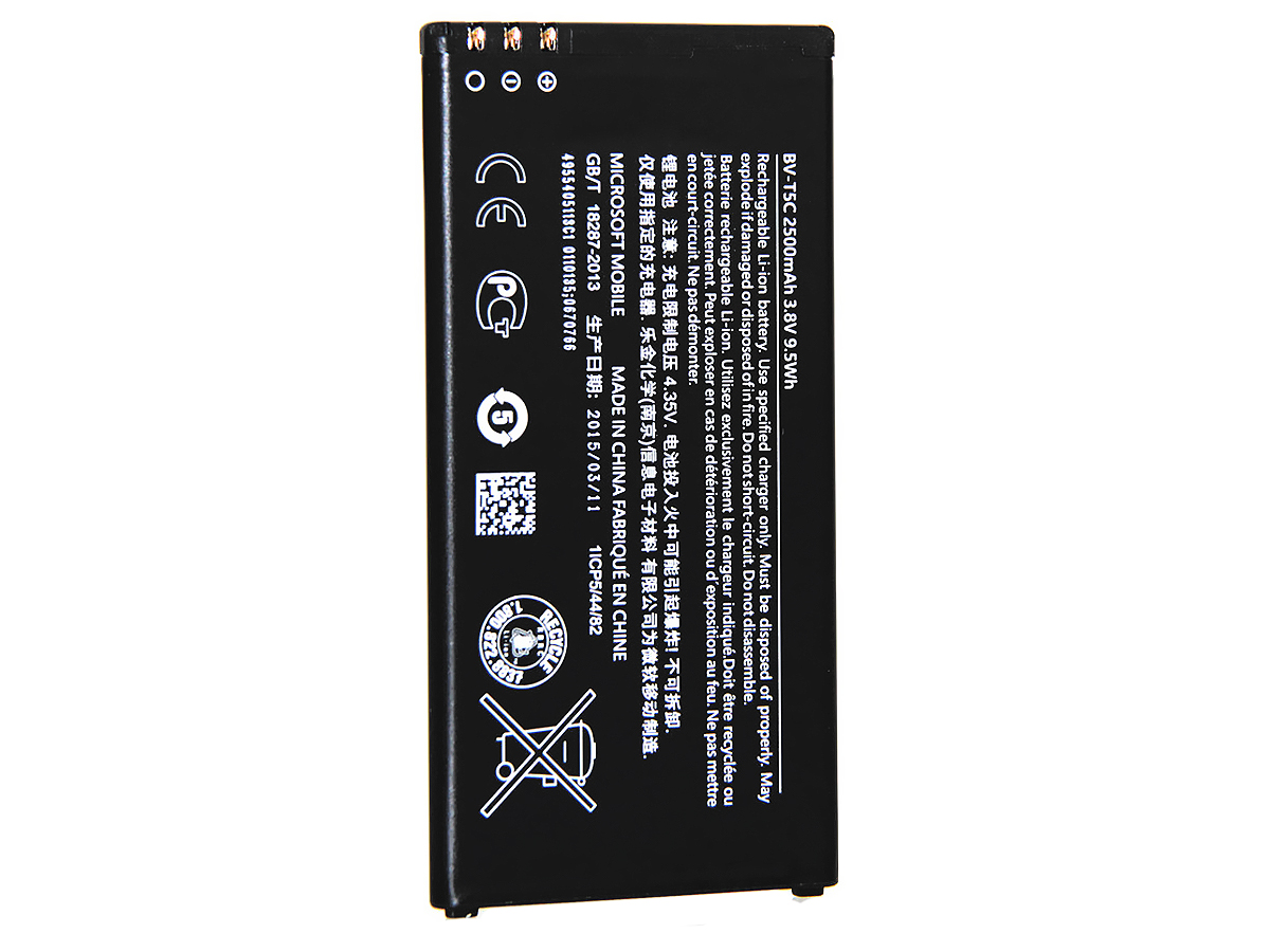 Baterija za Nokia Lumia 640, BV-T5C, originalna, 2500 mAh - slika 2