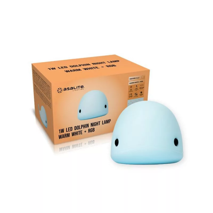 Asalite LED nočna svetilka Delfin 1W - slika 2