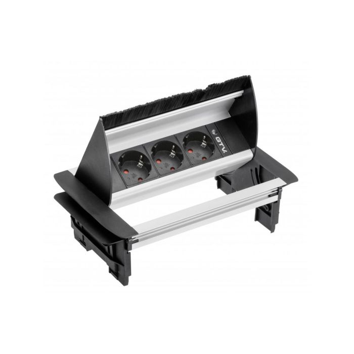 GTV vgradna vtičnica za pisarne 3x220V - slika 2