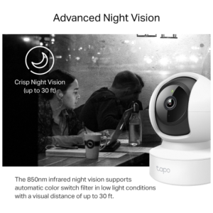 TP-LINK Tapo C212 2k 3MP Pan/Tilt WiFi varnostna kamera - Image 2