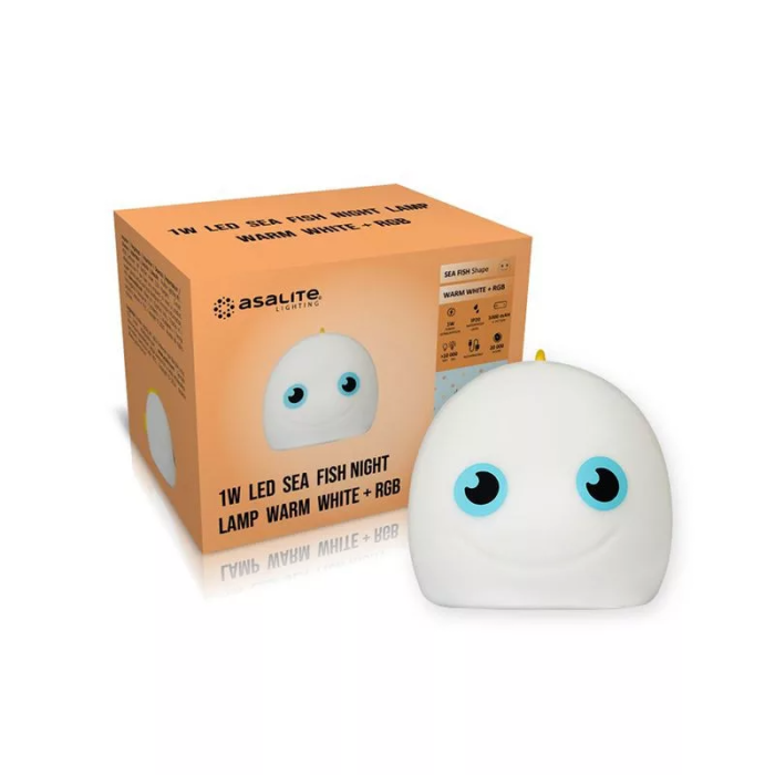Asalite LED nočna svetilka Sea Fish 1W - slika 3