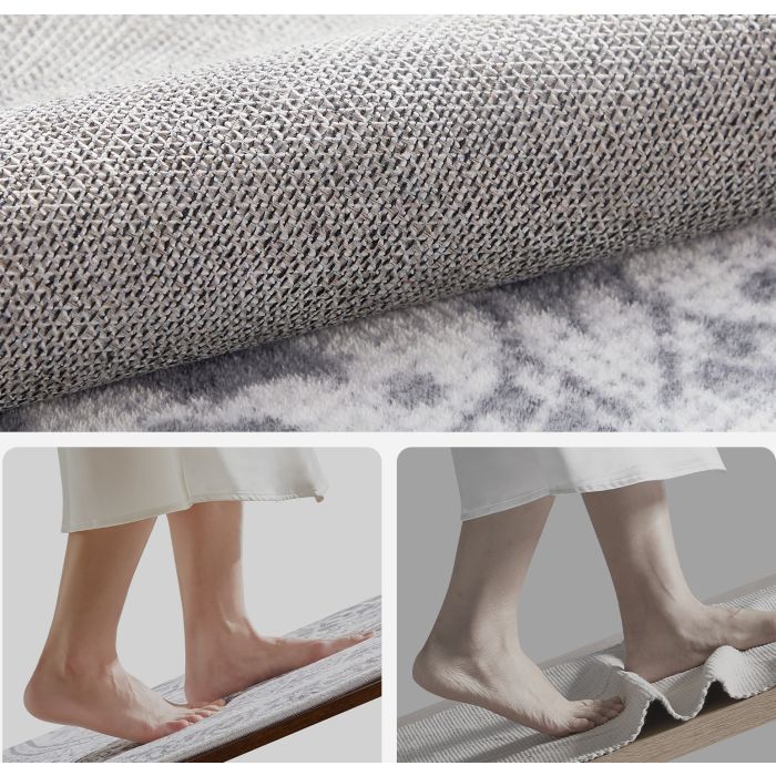 SONGMICS HOME Okrogla Preproga, 160 cm - slika 3