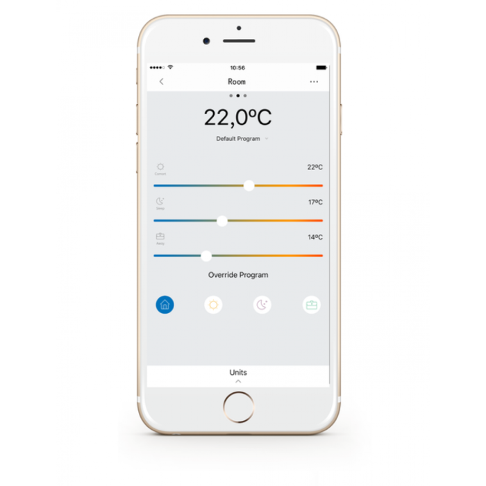 MILL oljni radiator Wi-Fi 1500W bel jeklo OIL1500WIFI3 - slika 4