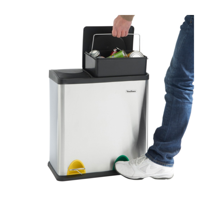 VonHaus koš za ločevanje odpadkov 36L - slika 4