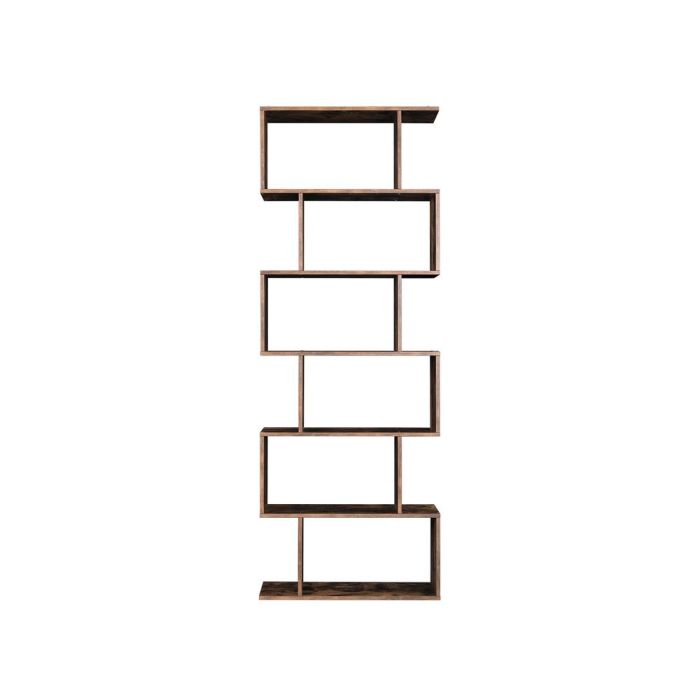 VASAGLE Lesena polica - razstavne kocke, rustikalno rjava - slika 4