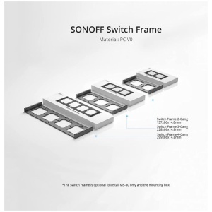 SONOFF okvir za stikala tipa M5-80