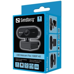 Sandberg USB spletna kamera Flex 1080P HD - Image 3