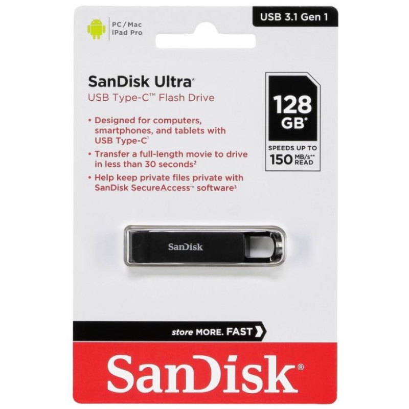 SanDisk Ultra USB Type-C Flash Drive 128gb - Image 3