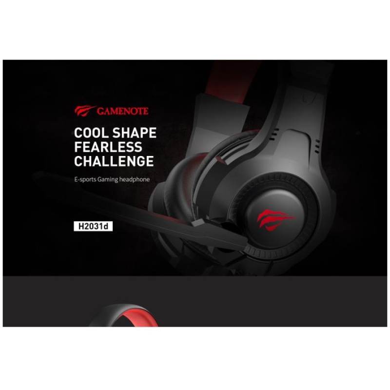 HAVIT Gamenote LED slušalke z mikrofonom HV-2031d - Image 3