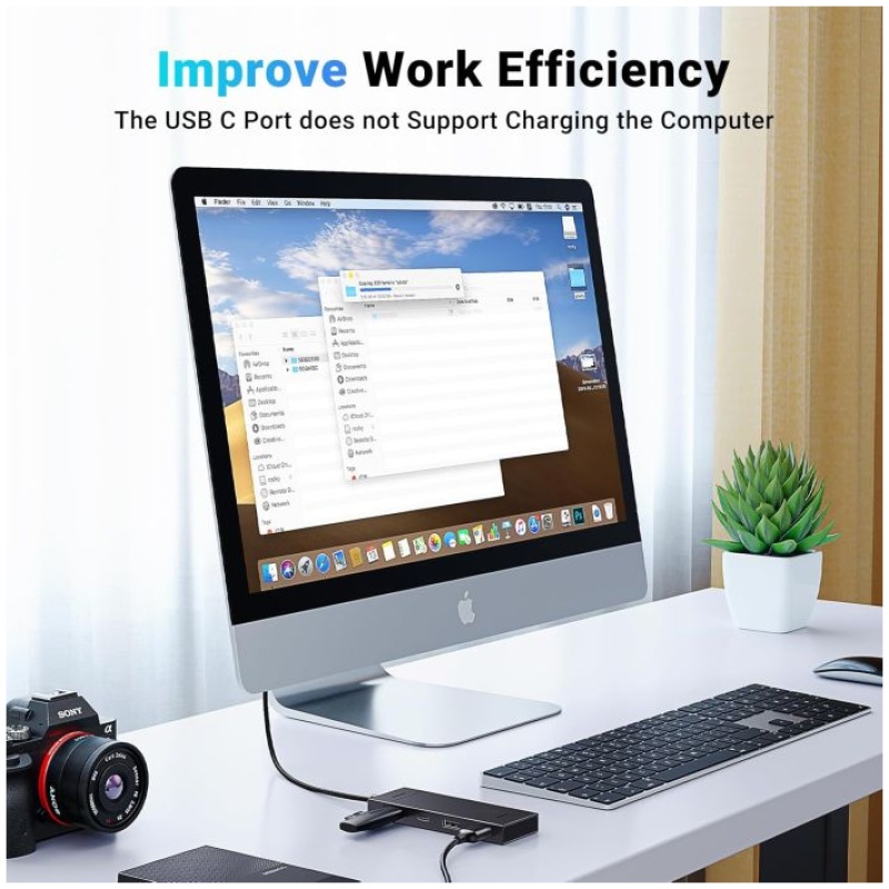 Ugreen USB-C Hub 10Gbps z 2x USB-C 3.2 in 2x USB 3.2 - Image 4
