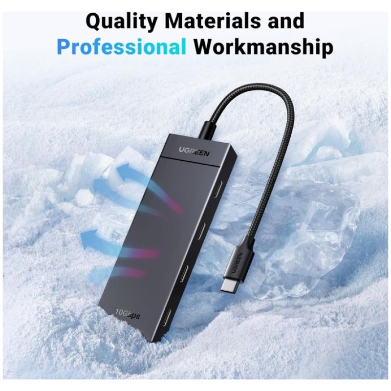 Ugreen USB-C Hub 10Gbps s 4x USB-C 3.2 - Image 4