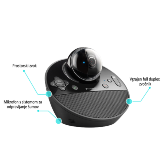 Logitech BCC950 ConferenceCam, USB - slika 4