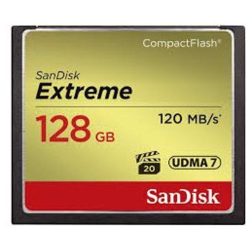 SanDisk 128GB Compact Flash Extreme UDMA7