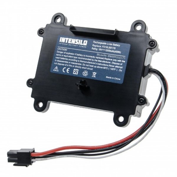 Baterija za Bosch Indego 350 / 400 / XS 300, 18 V, 2500 mAh - slika 2