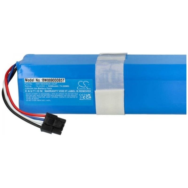 Baterija za Eufy RoboVac L70 Hybrid, 5200 mAh - Image 4