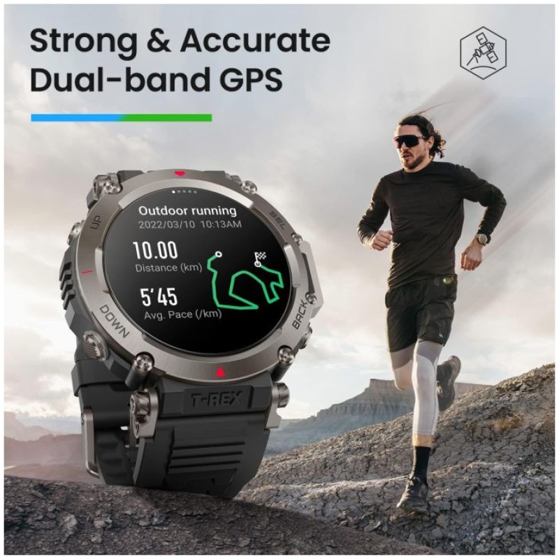 Amazfit T-REX Ultra pametna ura, bež - Image 3