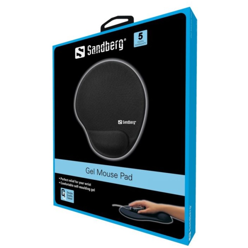 Sandberg Gel Mousepad with Wrist Rest - Image 2