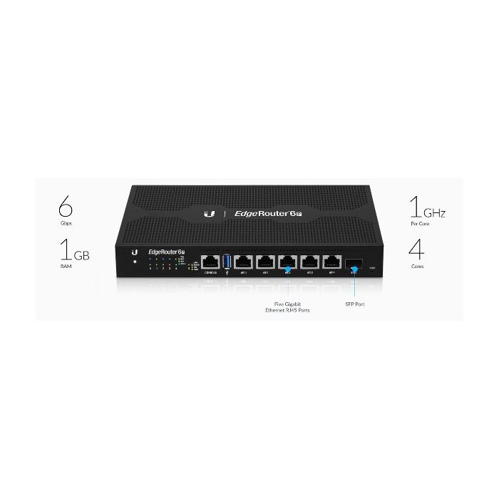 Ubiquiti usmerjevalnik EdgeRouter 6P - slika 3