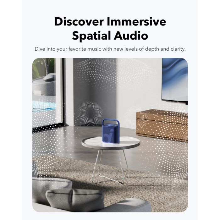 Anker Soundcore prenosni Bluetooth zvočnik Motion X500, pink - slika 3