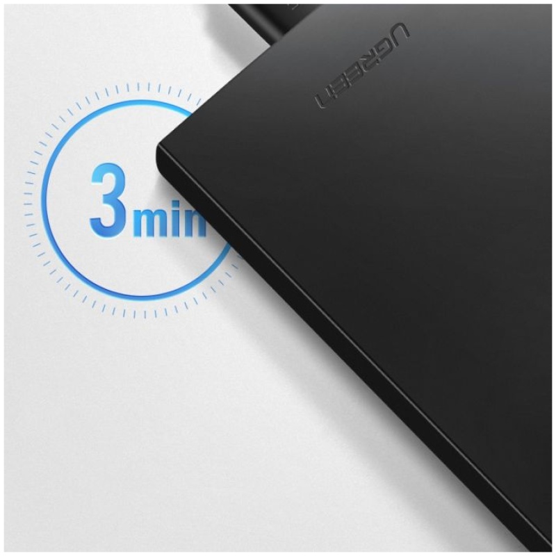 Ugreen 2.5 SATA ohišje za disk črn - box - Image 4