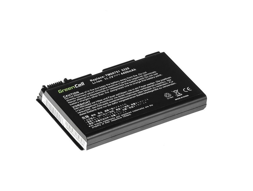 Baterija za Acer Extensa 5120 / 5220 / 5420, 11.1 V, 4400 mAh - slika 2