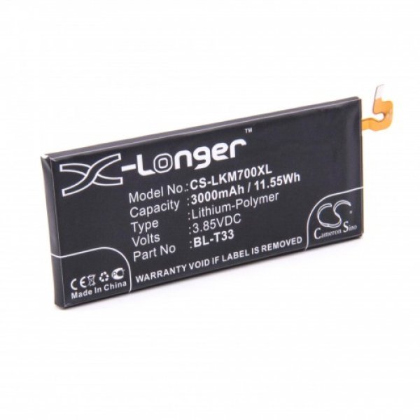 Baterija za LG Q6 / Q6A / M700N, 3000 mAh - slika 2