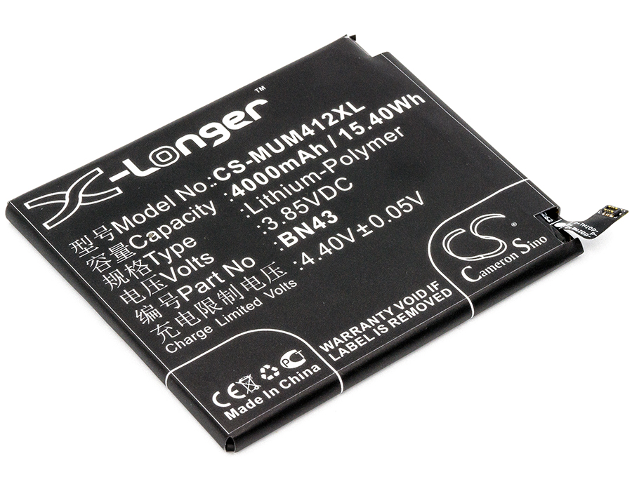 Baterija za Xiaomi Mi Note 4X / Redmi Note 4X, 4000 mAh - slika 2