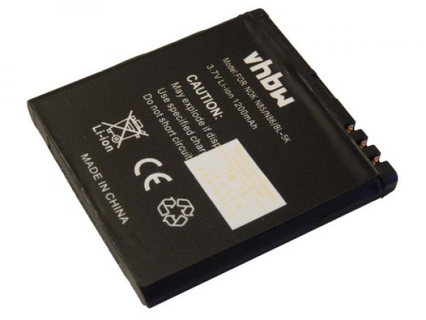 Baterija za Nokia N85 / N86 / C7-00 / X7-00 / Oro, BL-5K, 1200 mAh - slika 2