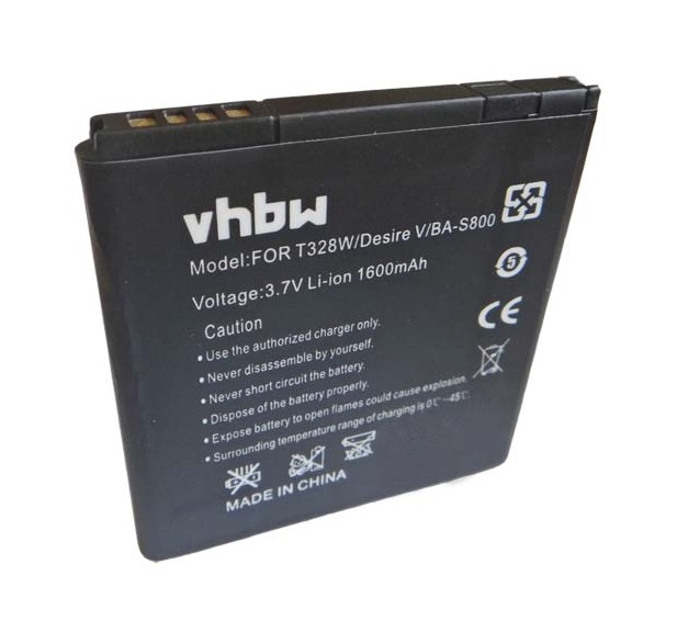 Baterija za HTC Desire U / V / X, 1600 mAh - slika 2