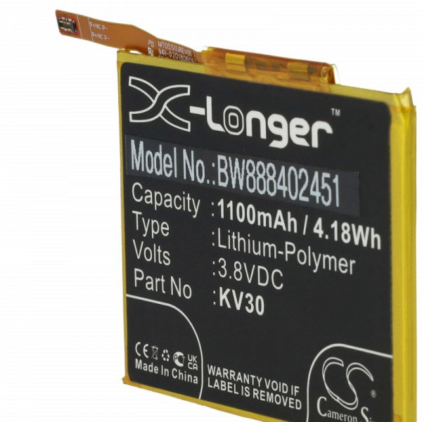 Baterija za Motorola RAZR 2019 / XT2000, 1100 mAh - slika 4