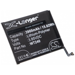 <b>Opis:</b><br><ul><li>Nadomestna baterija je izdelana po zasnovi in tehnologiji nemškega proizvajalca VHBW, kar zagotavlja odlično kvaliteto<br></li><li>Najsodobnejša tehnologija omogoča veliko ciklov polnjenja in praznjenja<br></li><li>Li-Polymer celice so prijazne okolju, obenem pa zagotavljajo delovanje brez spominskega učinka<br></li><li>Termično stikalo ščiti baterijske celice pred pregrevanjem, prenapolnitvijo in kratkim stikom<br></li><li>Visoka kapaciteta baterije, podaljšan čas delovanja pri mirovanju naprave, zelo počasno samopraznjenje<br></li><li>100% kompatibilnost z originalno baterijo</li><li>Baterijo polnimo z originalnim ali nadomestnim polnilcem</li><li>Certifikati CE in ROHS</li></ul><br><br><p><b>Originalne oznake:</b></p><ul><li>WT240<br></li></ul><br><p><b>Primerno za:</b></p><ul></ul><br>Nokia:<br><ul><li>2.3, 2.3 LTE, TA-1214<br></li></ul><br><b>Lastnosti:</b><ul><li>Proizvajalec: VHBW</li><li>Vrsta: Li-Polymer</li><li>Napetost: 3,85 V</li><li>Kapaciteta: 3.900 mAh (15,02 Wh)</li></ul><br>