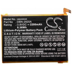 <b>Opis:</b><br><ul><li>Nadomestna baterija je izdelana po zasnovi in tehnologiji nemškega proizvajalca VHBW, kar zagotavlja odlično kvaliteto<br></li><li>Najsodobnejša tehnologija omogoča veliko ciklov polnjenja in praznjenja<br></li><li>Li-Polymer celice so prijazne okolju, obenem pa zagotavljajo delovanje brez spominskega učinka<br></li><li>Termično stikalo ščiti baterijske celice pred pregrevanjem, prenapolnitvijo in kratkim stikom<br></li><li>Visoka kapaciteta baterije, podaljšan čas delovanja pri mirovanju naprave, zelo počasno samopraznjenje<br></li><li>100% kompatibilnost z originalno baterijo</li><li>Baterijo polnimo z originalnim ali nadomestnim polnilcem</li><li>Certifikati CE in ROHS</li></ul><br><br><p><b>Originalne oznake:</b></p><ul><li>DBN-2920A<br></li></ul><br><b>Primerno za:</b><br><ul></ul><br>Doro:<ul><li>8040, DSB-0090<br></li></ul><br><b>Lastnosti:</b><ul><li>Proizvajalec: VHBW</li><li>Vrsta: Li-Polymer</li><li>Napetost: 3,8 V</li><li>Kapaciteta: 2.200 mAh (8,36 Wh)</li></ul><br>