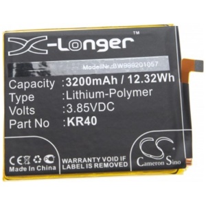 <b>Opis:</b><br><ul><li>Nadomestna baterija je izdelana po zasnovi in tehnologiji nemškega proizvajalca VHBW, kar zagotavlja odlično kvaliteto<br></li><li>Najsodobnejša tehnologija omogoča veliko ciklov polnjenja in praznjenja<br></li><li>Li-Polymer celice so prijazne okolju, obenem pa zagotavljajo delovanje brez spominskega učinka<br></li><li>Termično stikalo ščiti baterijske celice pred pregrevanjem, prenapolnitvijo in kratkim stikom<br></li><li>Visoka kapaciteta baterije, podaljšan čas delovanja pri mirovanju naprave, zelo počasno samopraznjenje<br></li><li>100% kompatibilnost z originalno baterijo</li><li>Baterijo polnimo z originalnim ali nadomestnim polnilcem</li><li>Certifikati CE in ROHS</li></ul><br><br><p><b>Originalne oznake:</b></p><ul><li>KR40<br></li><li>SB18C43602</li></ul><br><br><p><b>Primerno za:</b></p><p>Motorola:</p><ul><li>Moto One Vision, XT1970<br></li></ul><br><b>Lastnosti:</b><ul><li>Proizvajalec: VHBW</li><li>Vrsta: Li-Polymer</li><li>Napetost: 3,85 V</li><li>Kapaciteta: 3.200mAh (12,32 Wh)</li></ul><br>
