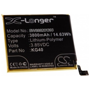 <b>Opis:</b><br><ul><li>Nadomestna baterija je izdelana po zasnovi in tehnologiji nemškega proizvajalca VHBW, kar zagotavlja odlično kvaliteto<br></li><li>Najsodobnejša tehnologija omogoča veliko ciklov polnjenja in praznjenja<br></li><li>Li-Polymer celice so prijazne okolju, obenem pa zagotavljajo delovanje brez spominskega učinka<br></li><li>Termično stikalo ščiti baterijske celice pred pregrevanjem, prenapolnitvijo in kratkim stikom<br></li><li>Visoka kapaciteta baterije, podaljšan čas delovanja pri mirovanju naprave, zelo počasno samopraznjenje<br></li><li>100% kompatibilnost z originalno baterijo</li><li>Baterijo polnimo z originalnim ali nadomestnim polnilcem</li><li>Certifikati CE in ROHS</li></ul><br><br><p><b>Originalne oznake:</b></p><ul><li>KG40<br></li></ul><br><br><p><b>Primerno za:</b></p><p>Motorola:</p><ul><li>Moto G8 Play, XT2015-2, Moto One Macro, XT2016-1<br></li></ul><br><b>Lastnosti:</b><ul><li>Proizvajalec: VHBW</li><li>Vrsta: Li-Polymer</li><li>Napetost: 3,85 V</li><li>Kapaciteta: 3.800 mAh (14,63 Wh)</li></ul><br>