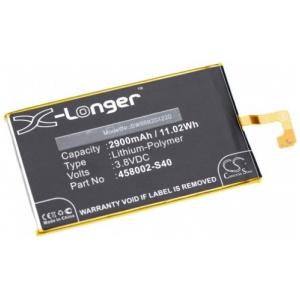 <b>Opis:</b><br><ul><li>Nadomestna baterija je izdelana po zasnovi in tehnologiji nemškega proizvajalca VHBW, kar zagotavlja odlično kvaliteto<br></li><li>Najsodobnejša tehnologija omogoča veliko ciklov polnjenja in praznjenja<br></li><li>Li-Polymer celice so prijazne okolju, obenem pa zagotavljajo delovanje brez spominskega učinka<br></li><li>Termično stikalo ščiti baterijske celice pred pregrevanjem, prenapolnitvijo in kratkim stikom<br></li><li>Visoka kapaciteta baterije, podaljšan čas delovanja pri mirovanju naprave, zelo počasno samopraznjenje<br></li><li>100% kompatibilnost z originalno baterijo</li><li>Baterijo polnimo z originalnim ali nadomestnim polnilcem</li><li>Certifikati CE in ROHS</li></ul><br><br><p><b>Originalne oznake:</b></p><ul><li>458002-S40<br></li></ul><br><b>Primerno za:</b><br><ul></ul><br>Caterpillar:<br><ul><li>CAT S40</li></ul><br><b>Lastnosti:</b><ul><li>Proizvajalec: VHBW</li><li>Vrsta: Li-Polymer</li><li>Napetost: 3,8 V</li><li>Kapaciteta: 2.900 mAh (11,02 Wh)</li></ul><br>