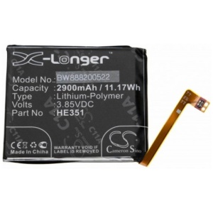 <b>Opis:</b><br><ul><li>Nadomestna baterija je izdelana po zasnovi in tehnologiji nemškega proizvajalca VHBW, kar zagotavlja odlično kvaliteto<br></li><li>Najsodobnejša tehnologija omogoča veliko ciklov polnjenja in praznjenja<br></li><li>Li-Polymer celice so prijazne okolju, obenem pa zagotavljajo delovanje brez spominskega učinka<br></li><li>Termično stikalo ščiti baterijske celice pred pregrevanjem, prenapolnitvijo in kratkim stikom<br></li><li>Visoka kapaciteta baterije, podaljšan čas delovanja pri mirovanju naprave, zelo počasno samopraznjenje<br></li><li>100% kompatibilnost z originalno baterijo</li><li>Baterijo polnimo z originalnim ali nadomestnim polnilcem</li><li>Certifikati CE in ROHS</li></ul><br><br><p><b>Originalne oznake:</b></p><ul><li>HE351<br></li></ul><br><p><b>Primerno za:</b></p><ul></ul><br>Nokia:<br><ul><li>3.1, TA-1049, TA-1057, TA-1063, TA-1070, TA-1074<br></li></ul><br><b>Lastnosti:</b><ul><li>Proizvajalec: VHBW</li><li>Vrsta: Li-Polymer</li><li>Napetost: 3,85 V</li><li>Kapaciteta: 2.900 mAh (11,17 Wh)</li></ul><br>