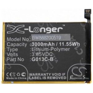 <b>Opis:</b><br><ul><li>Nadomestna baterija je izdelana po zasnovi in tehnologiji nemškega proizvajalca VHBW, kar zagotavlja odlično kvaliteto<br></li><li>Najsodobnejša tehnologija omogoča veliko ciklov polnjenja in praznjenja<br></li><li>Li-Polymer celice so prijazne okolju, obenem pa zagotavljajo delovanje brez spominskega učinka<br></li><li>Termično stikalo ščiti baterijske celice pred pregrevanjem, prenapolnitvijo in kratkim stikom<br></li><li>Visoka kapaciteta baterije, podaljšan čas delovanja pri mirovanju naprave, zelo počasno samopraznjenje<br></li><li>100% kompatibilnost z originalno baterijo</li><li>Baterijo polnimo z originalnim ali nadomestnim polnilcem</li><li>Certifikati CE in ROHS</li></ul><br><br><p><b>Originalne oznake:</b></p><ul><li>823-00086-01<br></li><li>G013C-B</li></ul><br><br><p><b>Primerno za:</b></p><p>Google:</p><ul><li>G013C, Pixel 3 XL, Pixel XL 3<br></li></ul><br><b>Lastnosti:</b><ul><li>Proizvajalec: VHBW</li><li>Vrsta: Li-Polymer</li><li>Napetost: 3,85 V</li><li>Kapaciteta: 3.000 mAh (11,55 Wh)</li></ul><br>