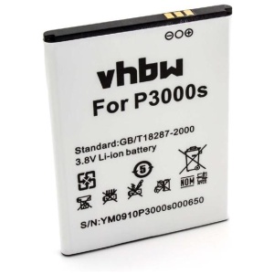 <br><b>Opis:</b><br><ul><li>Nadomestna baterija je izdelana po zasnovi in tehnologiji nemškega proizvajalca VHBW, kar zagotavlja odlično kvaliteto<br></li><li>Najsodobnejša tehnologija omogoča veliko ciklov polnjenja in praznjenja<br></li><li>Li-Ion celice so prijazne okolju, obenem pa zagotavljajo delovanje brez spominskega učinka<br></li><li>Termično stikalo ščiti baterijske celice pred pregrevanjem, prenapolnitvijo in kratkim stikom<br></li><li>Visoka kapaciteta baterije, podaljšan čas delovanja pri mirovanju naprave, zelo počasno samopraznjenje<br></li><li>100% kompatibilnost z originalno baterijo</li><li>Baterijo polnimo z originalnim ali nadomestnim polnilcem</li><li>Certifikati CE in ROHS</li></ul><br><br><p><b>Originalne oznake:</b><br></p><ul><li>SCMI2S12A20029821<br></li></ul><br><p><b>Primerno za:</b></p>Elephone:<ul><li>P3000, P3000s<br></li></ul><br><b>Lastnosti:</b><ul><li>Proizvajalec: VHBW</li><li>Vrsta: Li-Ion</li><li>Napetost: 3,8 V</li><li>Kapaciteta: 3.150 mAh (11,97 Wh)</li></ul><br>