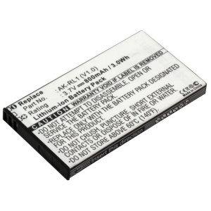<b>Opis:</b><br><ul><li>Nadomestna baterija je izdelana po zasnovi in tehnologiji nemškega proizvajalca OTB, kar zagotavlja odlično kvaliteto<br></li><li>Najsodobnejša tehnologija omogoča veliko ciklov polnjenja in praznjenja<br></li><li>Li-Ion celice so prijazne okolju, obenem pa zagotavljajo delovanje brez spominskega učinka<br></li><li>Termično stikalo ščiti baterijske celice pred pregrevanjem, prenapolnitvijo in kratkim stikom<br></li><li>Visoka kapaciteta baterije, podaljšan čas delovanja pri mirovanju naprave, zelo počasno samopraznjenje<br></li><li>100% kompatibilnost z originalno baterijo</li><li>Baterijo polnimo z originalnim ali nadomestnim polnilcem</li><li>Certifikati CE in ROHS</li></ul><br><br><p><b>Originalne oznake:</b></p><ul><li>AK-RL1<br></li></ul><br><p><b>Primerno za:</b></p><ul></ul><br>Emporia:<br><ul><li>RL1, VF1C</li></ul><br><b>Lastnosti:</b><ul><li>Proizvajalec: OTB</li><li>Vrsta: Li-Ion</li><li>Napetost: 3,7 V</li><li>Kapaciteta: 800 mAh (3,0 Wh)</li></ul><br>