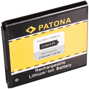 <b>Opis:</b><br><ul><li>Nadomestna baterija je izdelana po zasnovi in tehnologiji nemškega proizvajalca Patona, kar zagotavlja odlično kvaliteto<br></li><li>Najsodobnejša tehnologija omogoča veliko ciklov polnjenja in praznjenja<br></li><li>Li-Ion celice so prijazne okolju, obenem pa zagotavljajo delovanje brez spominskega učinka<br></li><li>Termično stikalo ščiti baterijske celice pred pregrevanjem, prenapolnitvijo in kratkim stikom<br></li><li>Visoka kapaciteta baterije, podaljšan čas delovanja pri mirovanju naprave, zelo počasno samopraznjenje<br></li><li>100% kompatibilnost z originalno baterijo</li><li>Baterijo polnimo z originalnim ali nadomestnim polnilcem</li><li>Certifikati CE in ROHS</li></ul><br><br><p><b>Originalne oznake:</b></p><ul><li>CS-SMI437XL</li><li>EB-L1H9KLA</li><li>EB-L1H9KLU</li><li>EB-L1H9KLABXAR<br></li></ul><br><p><b>Primerno za:</b></p><ul></ul><br>Samsung:<br><ul><li>Galaxy Express GT-i8730, GT-i8730T</li></ul><br><b>Lastnosti:</b><ul><li>Proizvajalec: Patona</li><li>Vrsta: Li-Ion</li><li>Napetost: 3,7 V</li><li>Kapaciteta: 2.150 mAh (7,95 Wh)</li></ul><br>