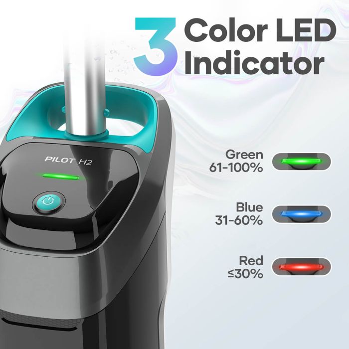 AIPER Pilot H2 ročni baterijski sesalnik za bazen - slika 2