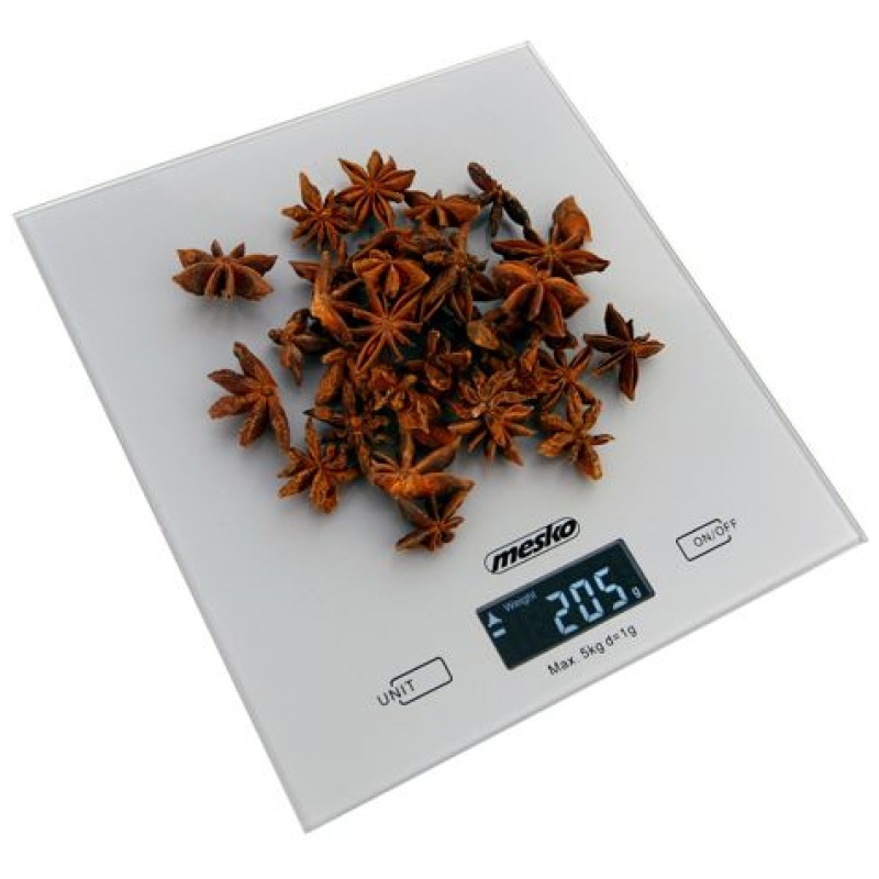 Mesko kuhinjska tehtnica srebrna - Image 3