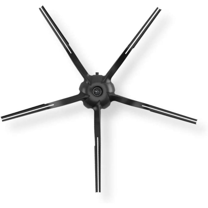 Roborock stranska krtača za S8/S7/Q8max/Q7/Q5pro/S6/E5/S5Max/Qrevo/Qrevo S 2x kos, črna | E-specialisti.si