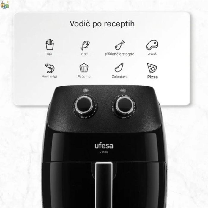 Ufesa zračni cvrtnik Shadow 5L 1500W | E-specialisti.si