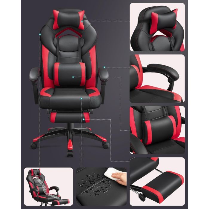 SONGMICS ergonomski gaming in pisarniški stol - slika 4