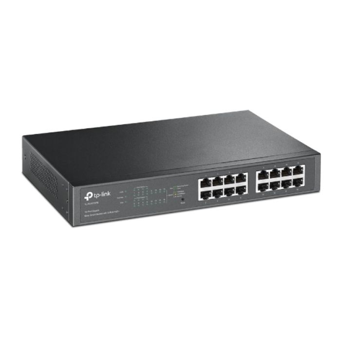 TP-Link mrežno stikalo 16 port Gigabit TL-SG1016PE z 8-Port PoE+ port